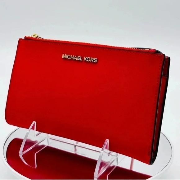 Michael Kors Large Double Zip Wallet Wristlet - Picture 1 of 10